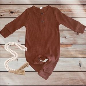 Brown Baby Onesie